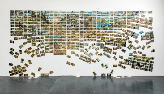 An Epic Wall Piece That Confronts Climate Change